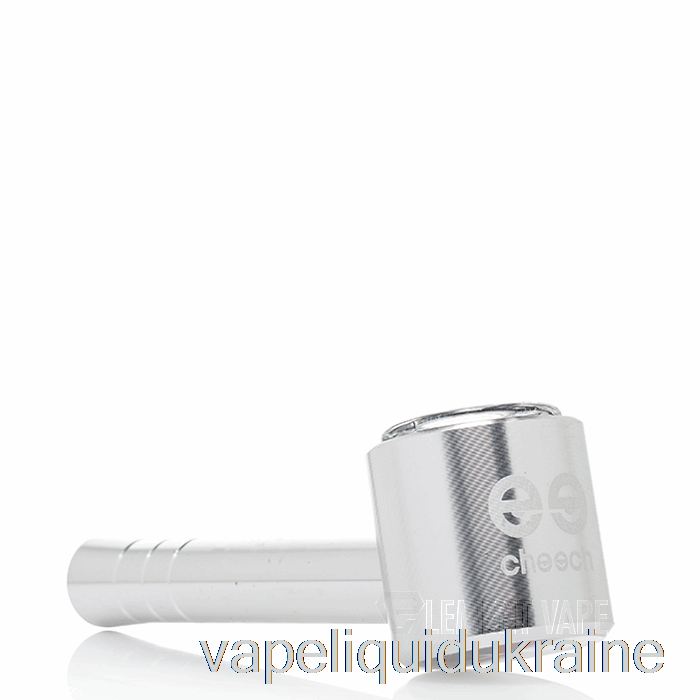 Vape Ukraine Cheech Metal Encased Sherlock Hand Pipe Silver